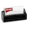 Dacasso Black Crocodile Embossed Business Card Holder AG-2207 - alternate 1